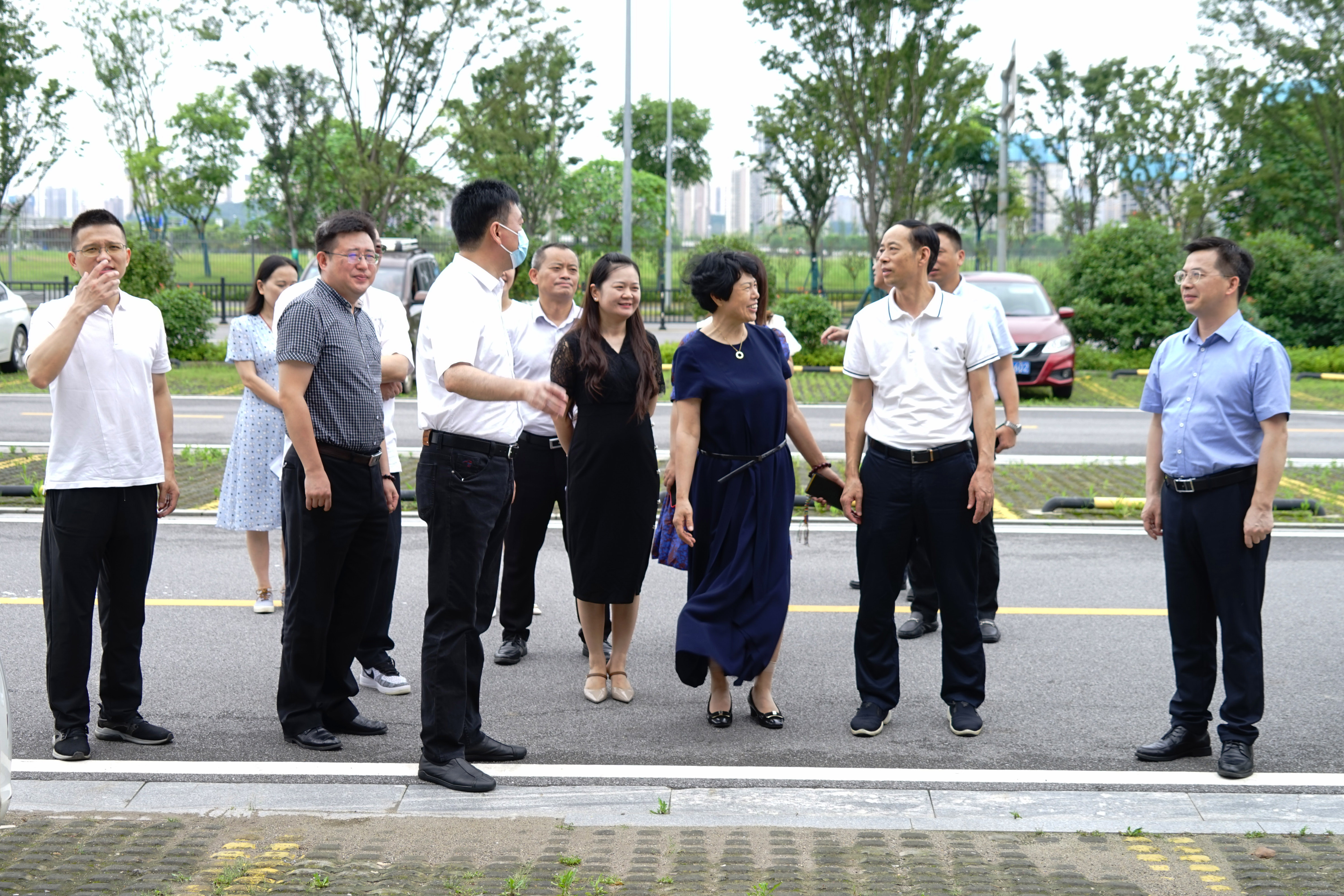 发挥平台功能 助力产业发展丨湖南自贸区长沙片区会展管理委员会领导一行调研考察湖南会展产业孵化平台